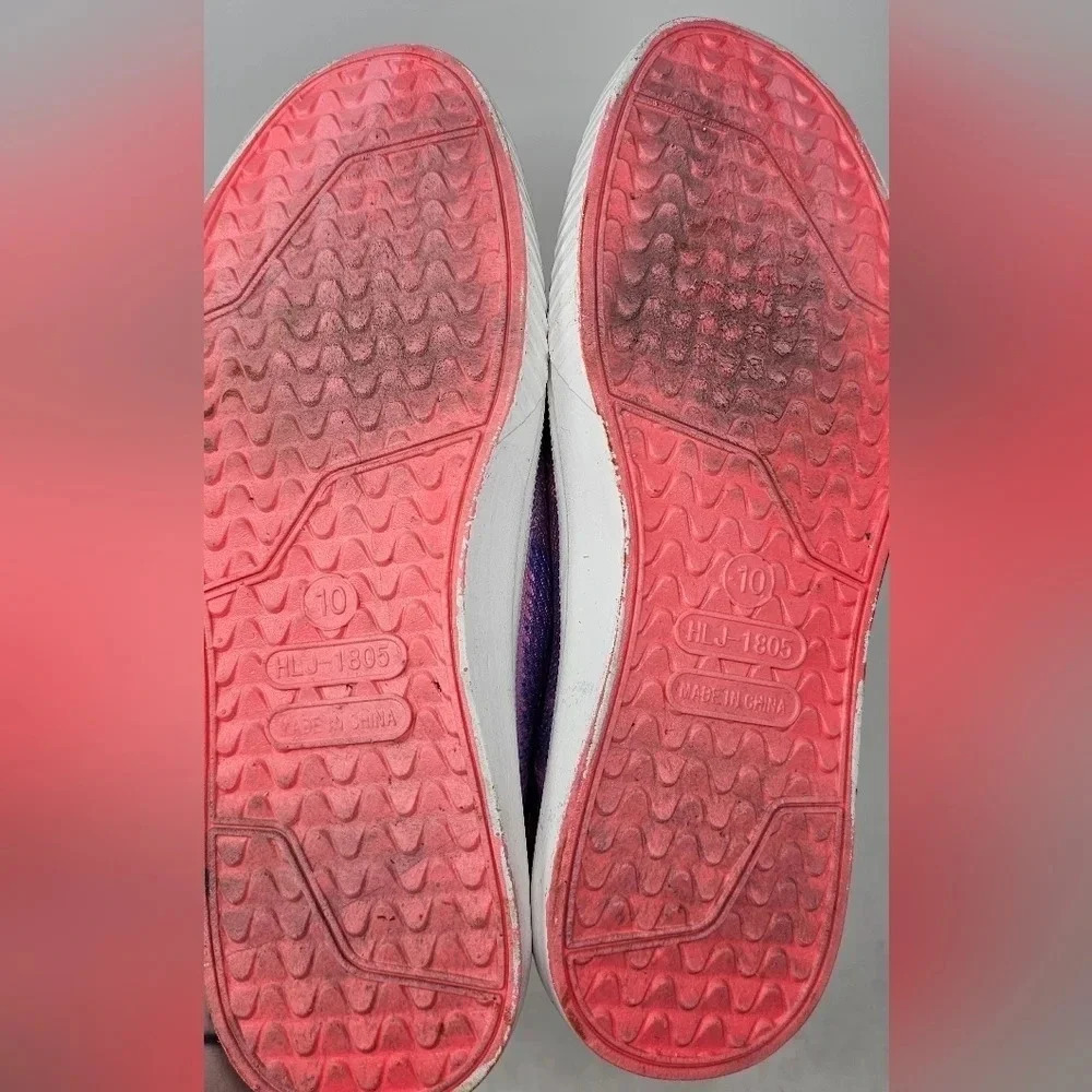 Layer 8 Women's Katie Slip on Water Rubber shoe size 10 Tye Dye Purple/Pink - Picture 9 of 9